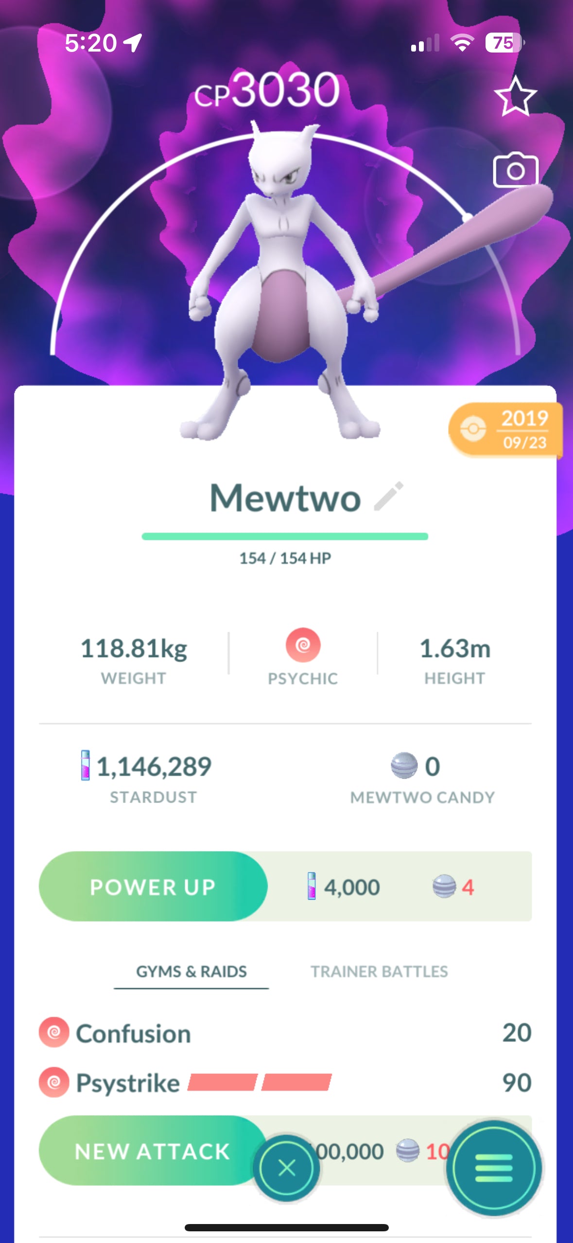 Mewtwo "LEGACY" "LEGENDARY"