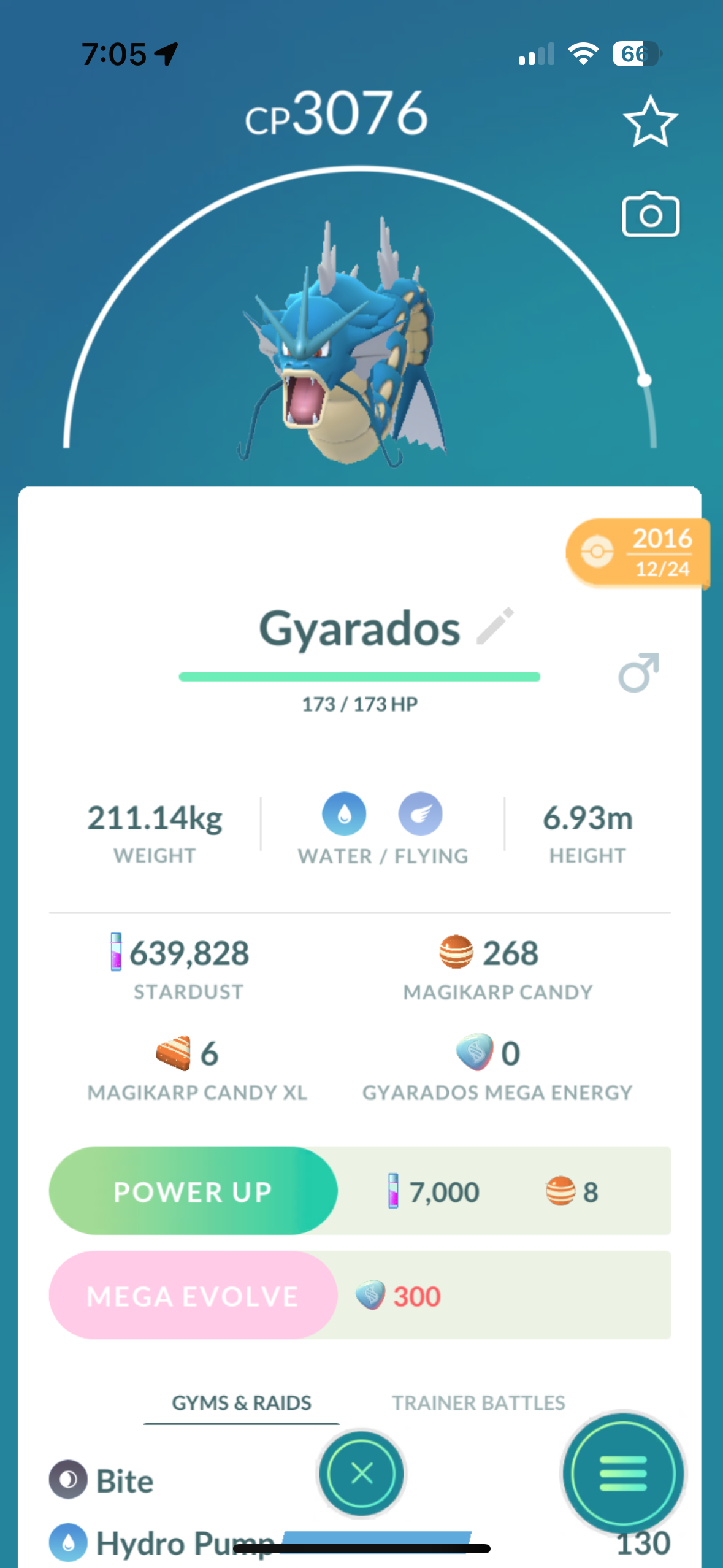 Gyarados High CP trade "High CP"