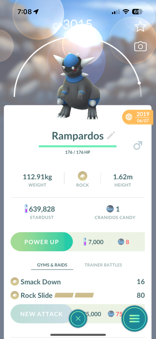 Rampardos High CP trade "High CP"