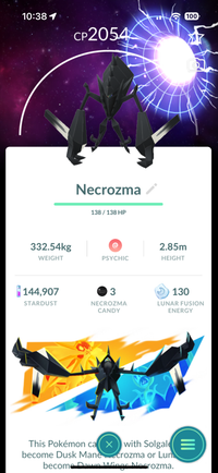 Mini PTC Account with Alola Raichu - 19 Shiny - Necrozma Background