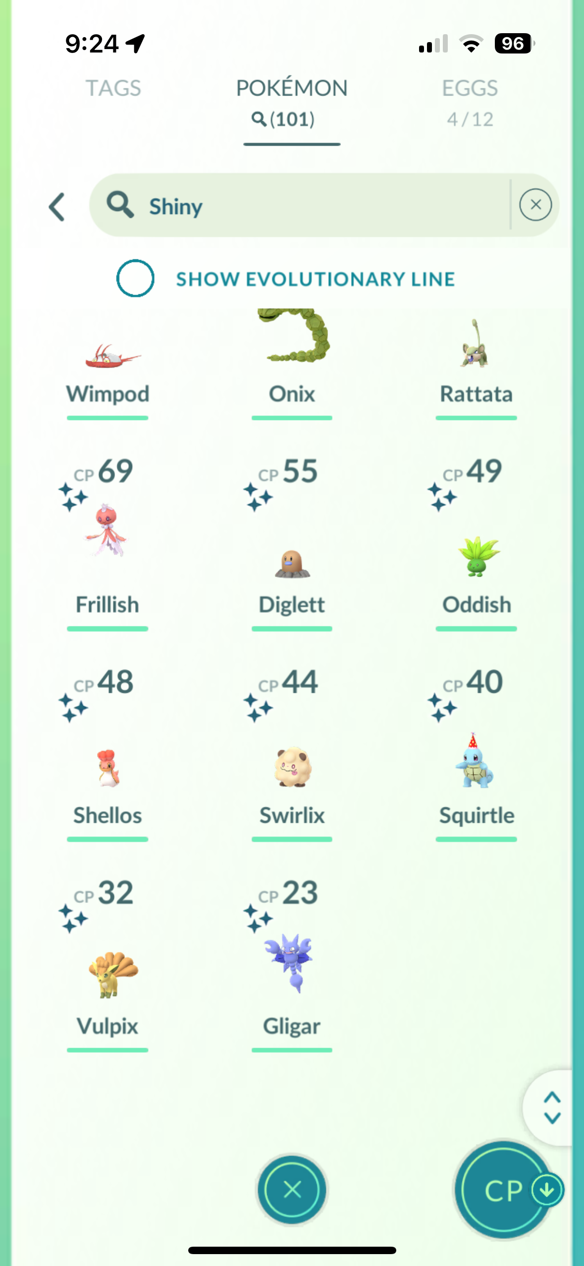 4. Ultra Shiny Collector Account (100+) [Blue Team] Legendary/Event/Background