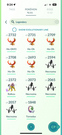 4. Ultra Shiny Collector Account (100+) [Blue Team] Legendary/Event/Background