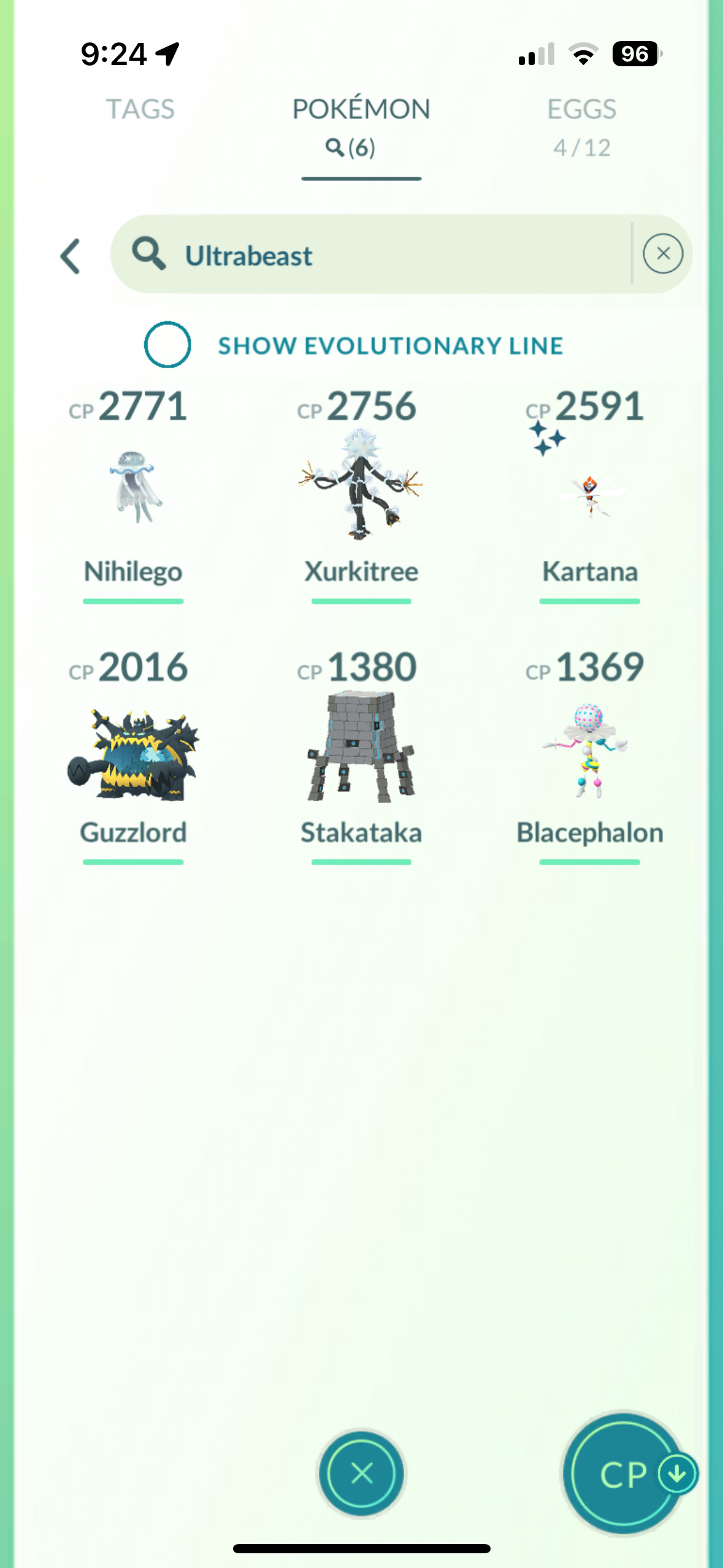 4. Ultra Shiny Collector Account (100+) [Blue Team] Legendary/Event/Background