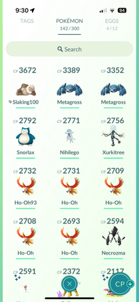 4. Ultra Shiny Collector Account (100+) [Blue Team] Legendary/Event/Background