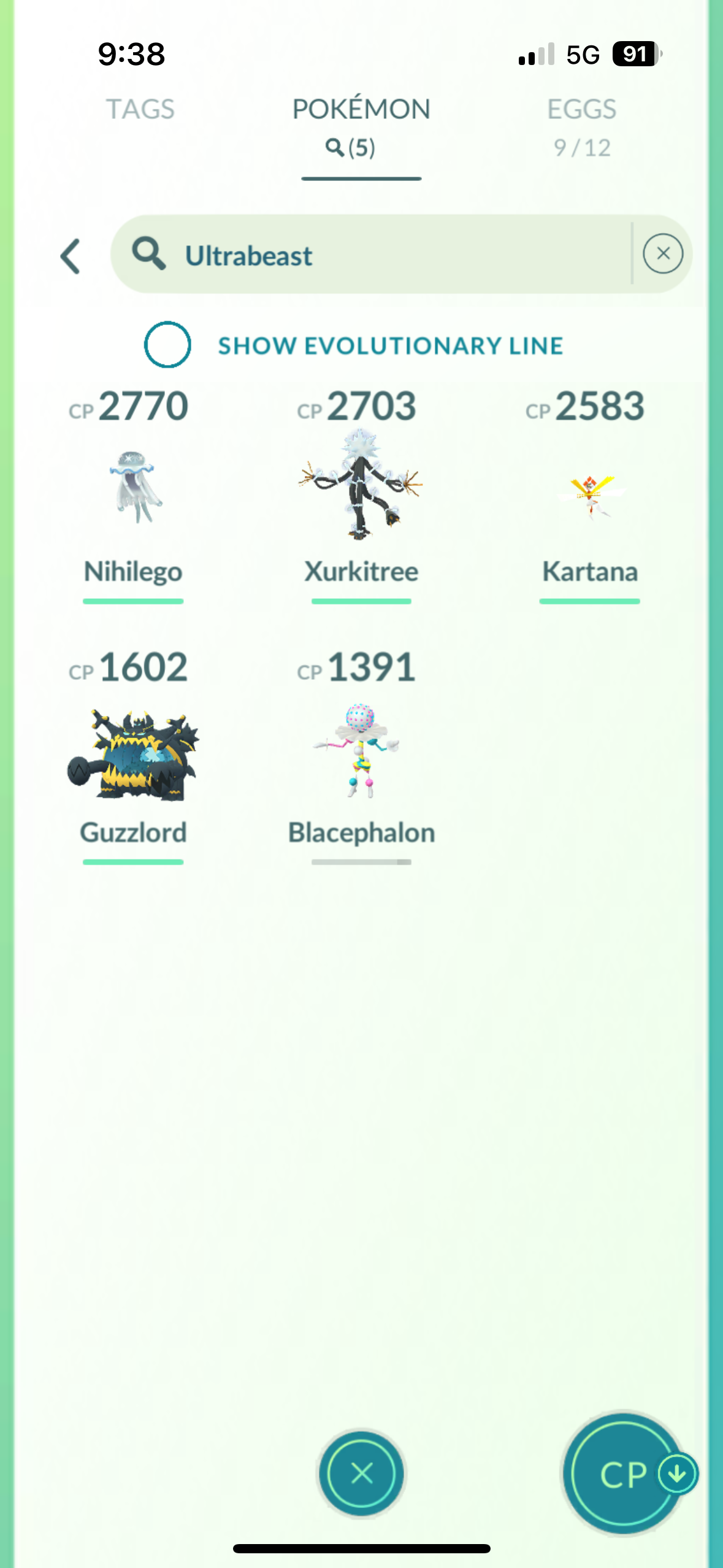 3. Mega Shiny Collector Account (90+) [Blue Team] Legendary/Event/Background