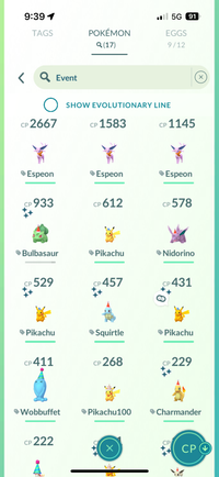 3. Mega Shiny Collector Account (90+) [Blue Team] Legendary/Event/Background