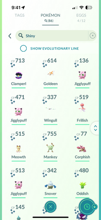 7. Mega Shiny Collector Account (80+) [Blue Team] Legendary/Event