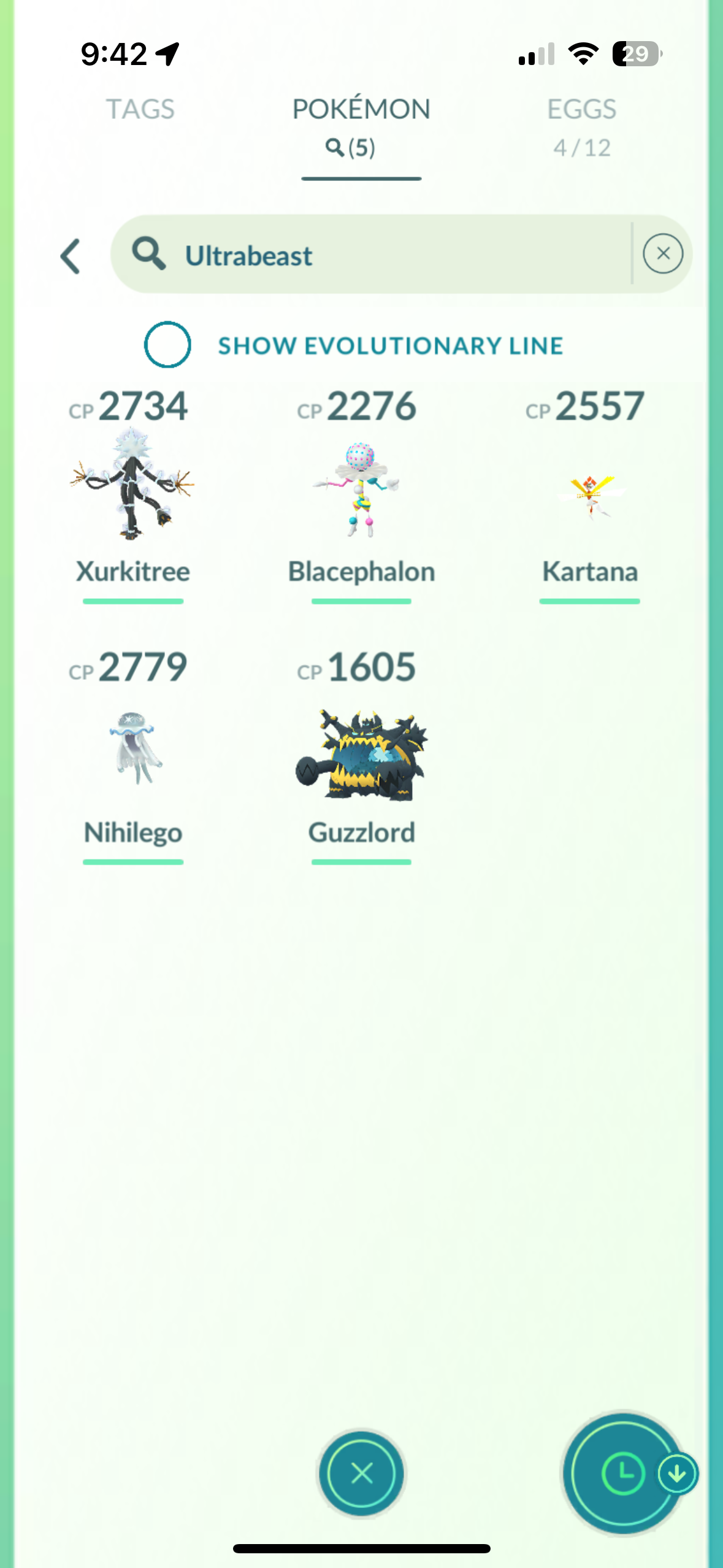 7. Mega Shiny Collector Account (80+) [Blue Team] Legendary/Event