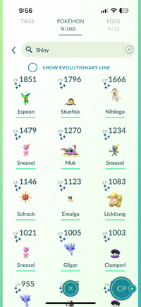 5. Ultra Shiny Collector Account (100+) [Blue Team] Legendary/Event