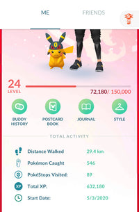 Account 1 - Shiny Collection [Red Team] - Pokemon GO