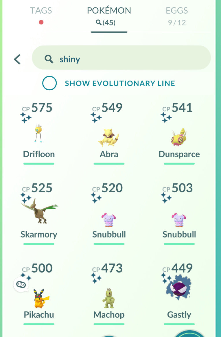 Account 1 - Shiny Collection [Red Team] - Pokemon GO