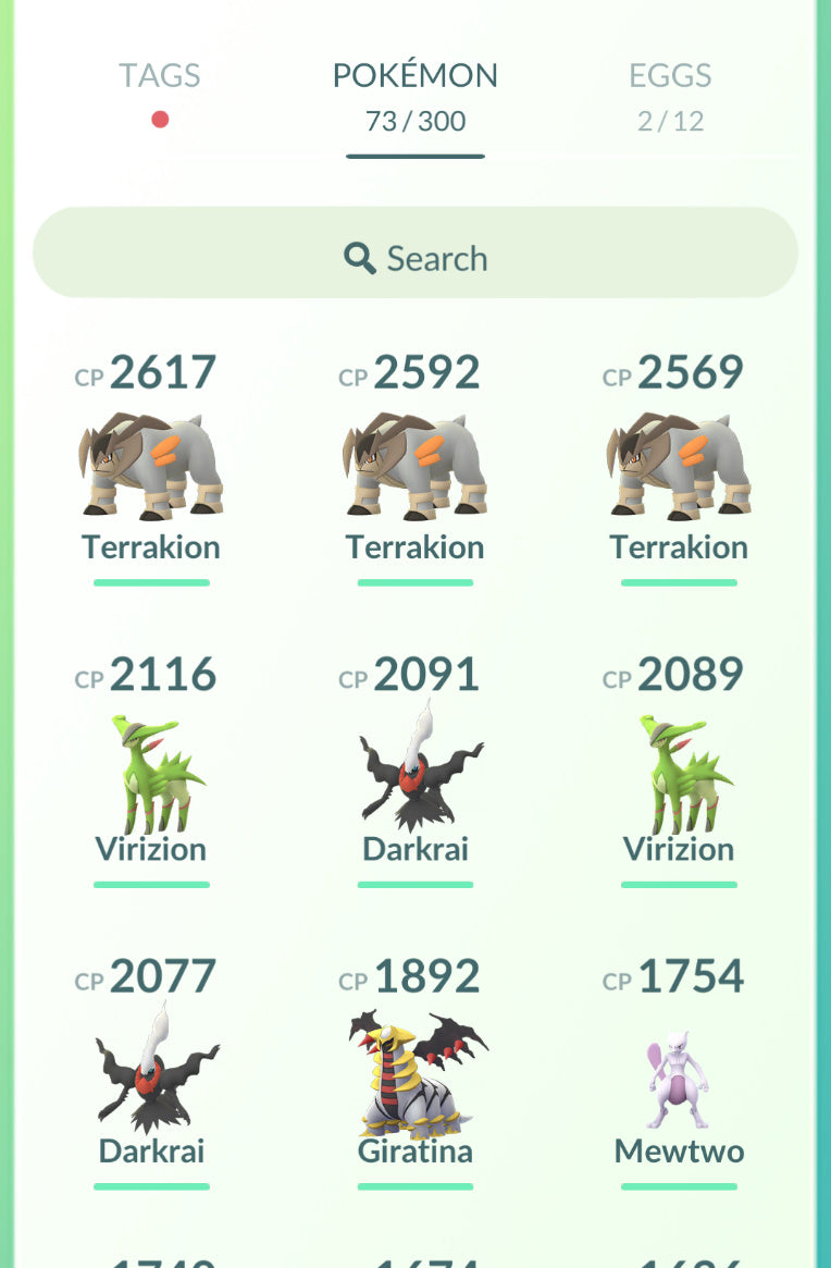 Old Account [Blue Team] - Pokemon GO Events/Legendary/Mewtwo/Shiny