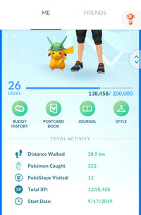 Account 5 - Shinies/Rares/High CP [Blue Team] - Pokemon GO