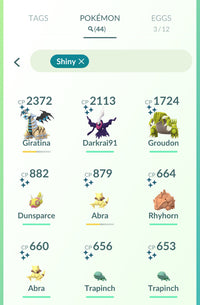 Account 5 - Shinies/Rares/High CP [Blue Team] - Pokemon GO