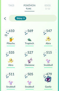 Account 5 - Shinies/Rares/High CP [Blue Team] - Pokemon GO