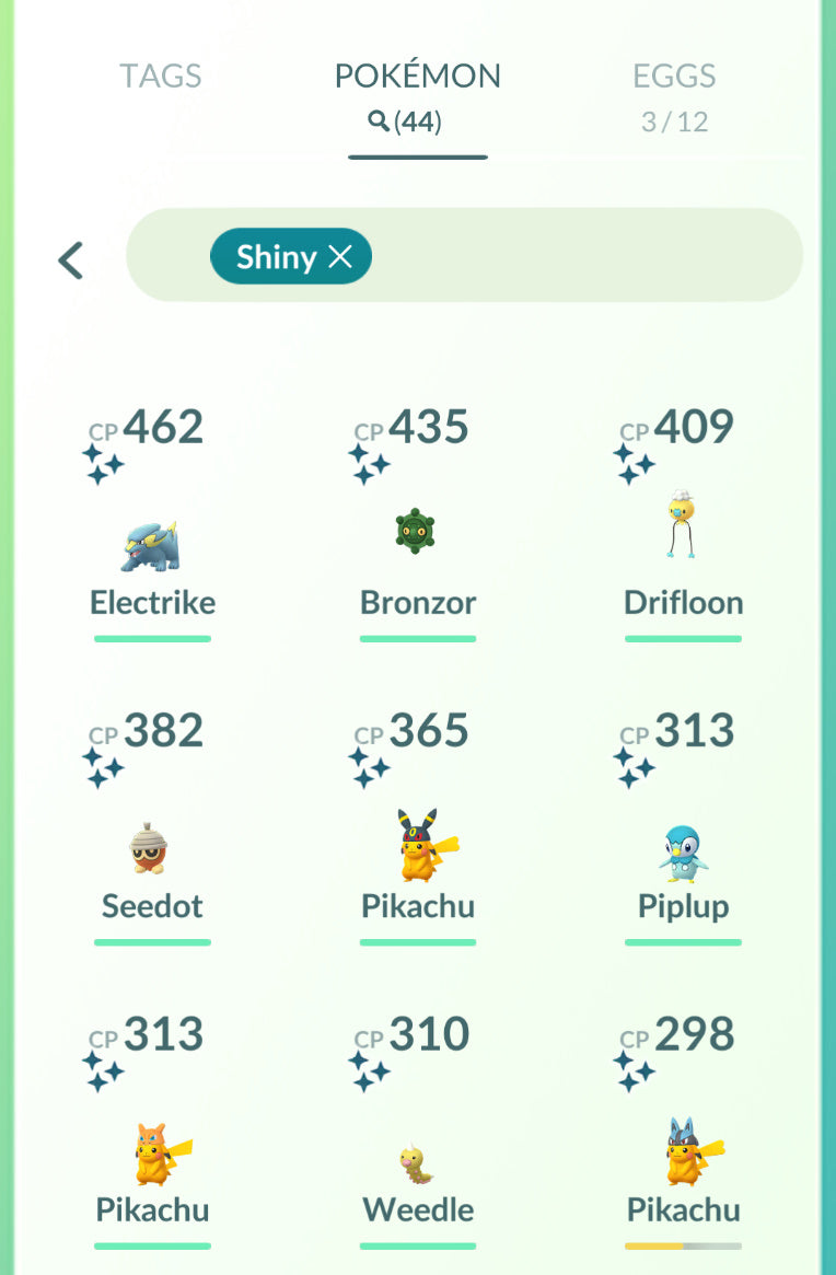 Account 5 - Shinies/Rares/High CP [Blue Team] - Pokemon GO