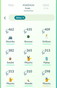 Account 5 - Shinies/Rares/High CP [Blue Team] - Pokemon GO