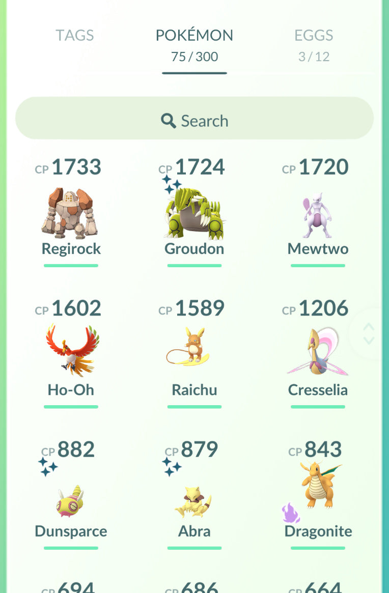 Account 5 - Shinies/Rares/High CP [Blue Team] - Pokemon GO