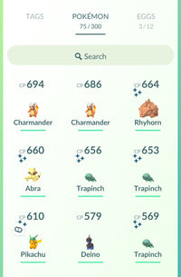 Account 5 - Shinies/Rares/High CP [Blue Team] - Pokemon GO