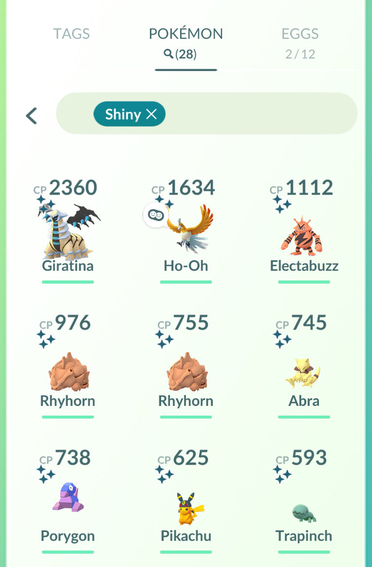 Account 6 - Shinies/Rares/High CP [Red Team] - Pokemon GO