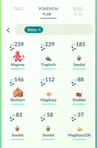 Account 6 - Shinies/Rares/High CP [Red Team] - Pokemon GO