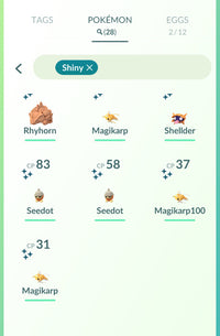 Account 6 - Shinies/Rares/High CP [Red Team] - Pokemon GO