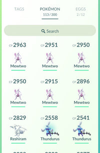 Account 6 - Shinies/Rares/High CP [Red Team] - Pokemon GO