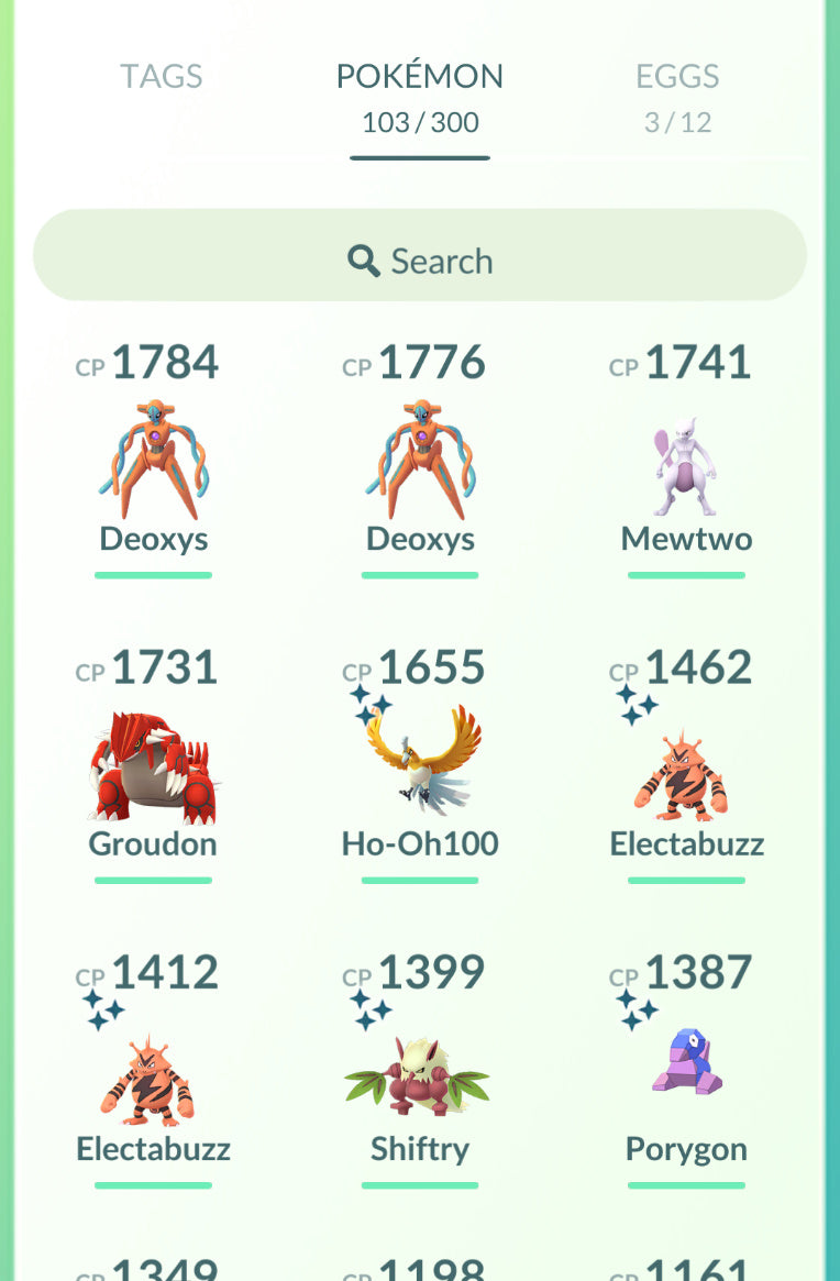 Account 7 - Shinies/Rares/High CP [Blue Team] - Pokemon GO