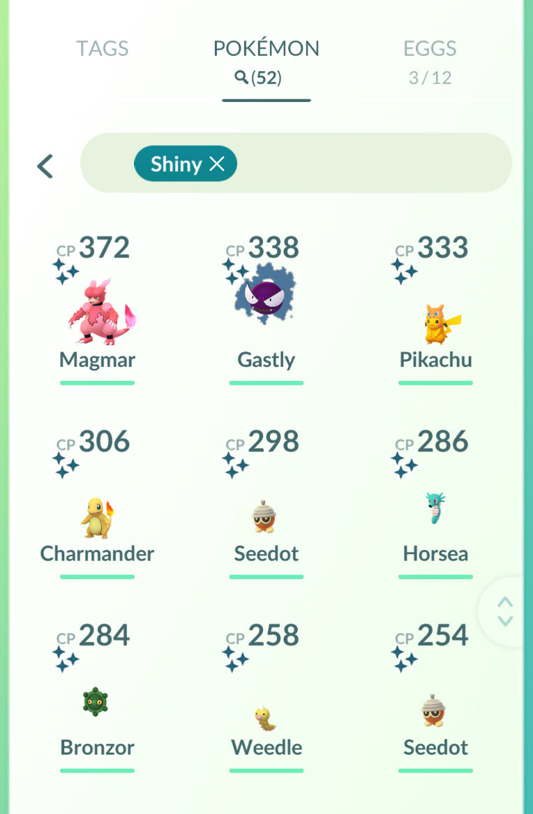 Account 7 - Shinies/Rares/High CP [Blue Team] - Pokemon GO