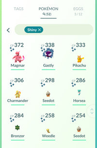 Account 7 - Shinies/Rares/High CP [Blue Team] - Pokemon GO