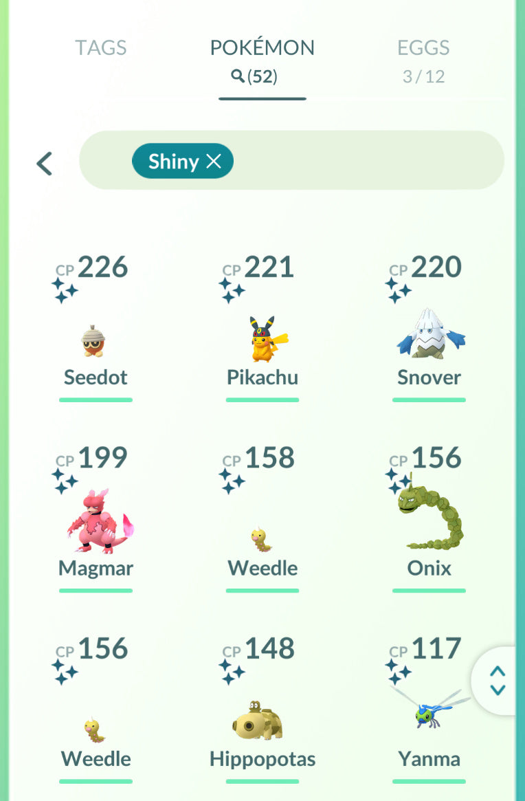 Account 7 - Shinies/Rares/High CP [Blue Team] - Pokemon GO