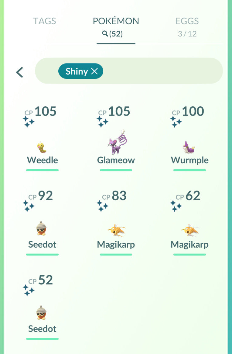 Account 7 - Shinies/Rares/High CP [Blue Team] - Pokemon GO